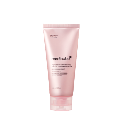 medicube PDRN Pink Glutathione Capsule Cleansing Foam 120g