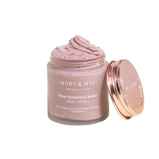MARY & MAY Vegan Rose Hyaluronic Hydra Wash 125g